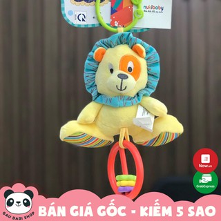 Freeship !!! đồ chơi thú bông xúc xắc sư tử treo cũi winfun 0118 chính hãng