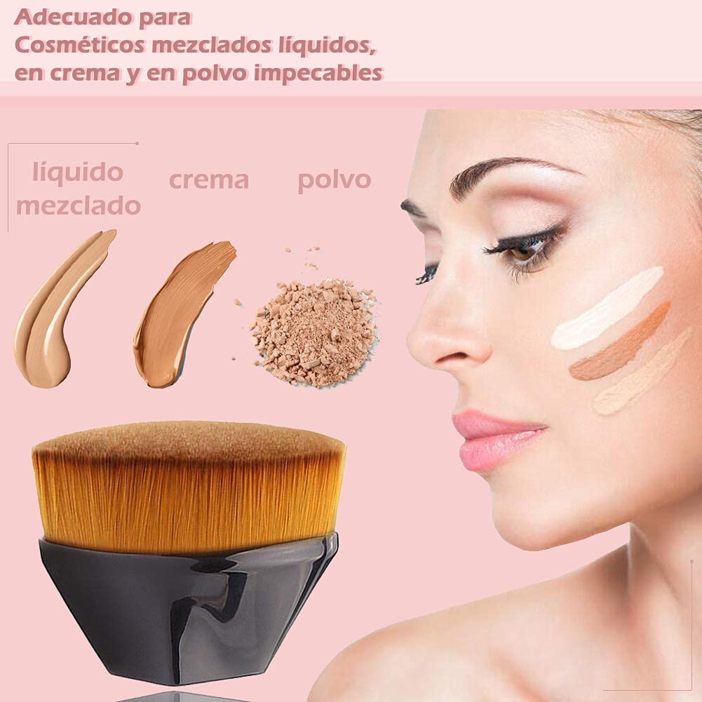 Cọ đánh kem nền SUMAX chất liệu sợi cao cấp trang điểm chuyên nghiệp