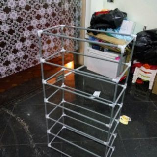 Tủ giày 7 tầng 6 ngăn lắp ráp