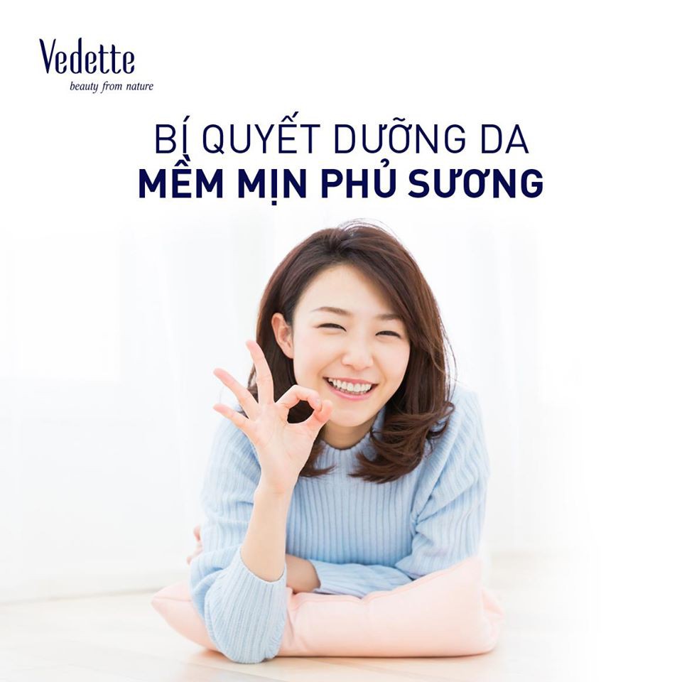 Mặt Nạ Kem Sữa Chua Nha Đam 120ml VEDETTE - DƯỠNG DA ẨM & DỊU DA