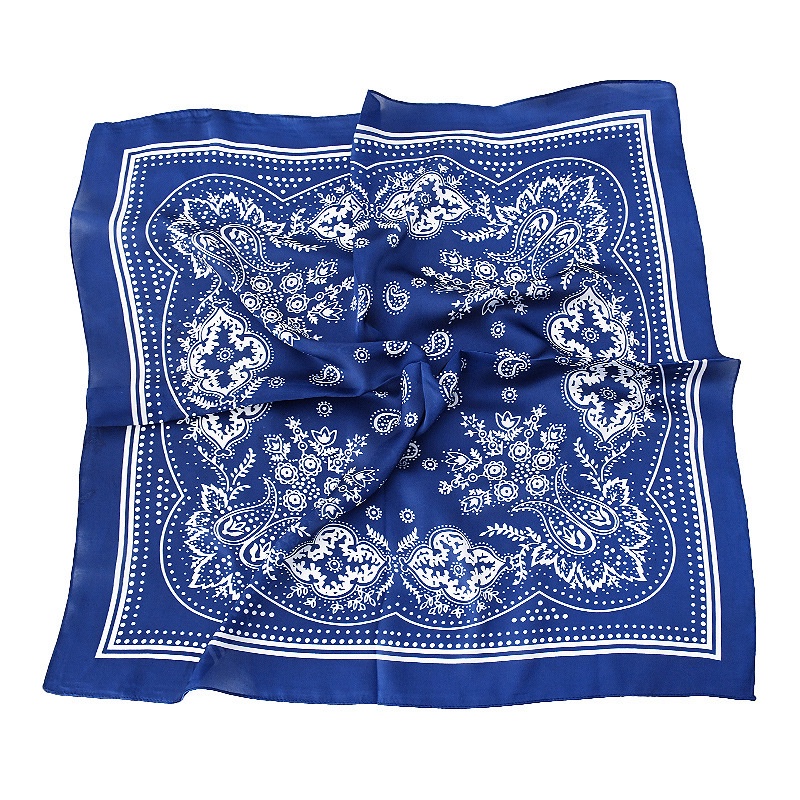 Khăn bandana lụa vuông nam nữ unisex turban hiphop BTS EXO streetwear quấn đầu làm áo thắt nơ 70x70cm - Mã 7015