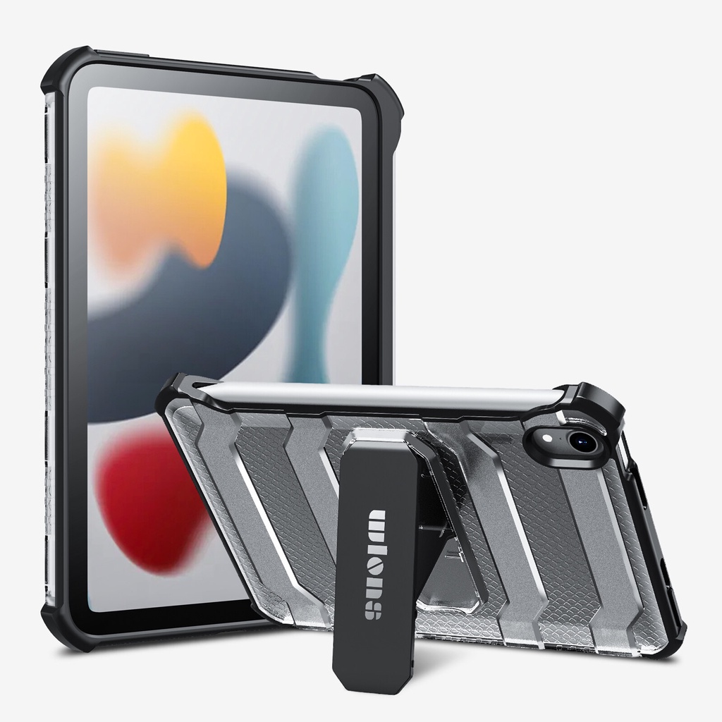 Ốp Máy Tính Bảng TPU Trong Suốt Chống Sốc Bốn Góc Kèm Giá Đỡ Cho iPad Mini 6 2021 Mini 6 2021