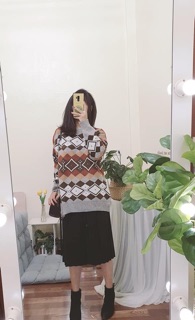 Áo len thổ cẩm