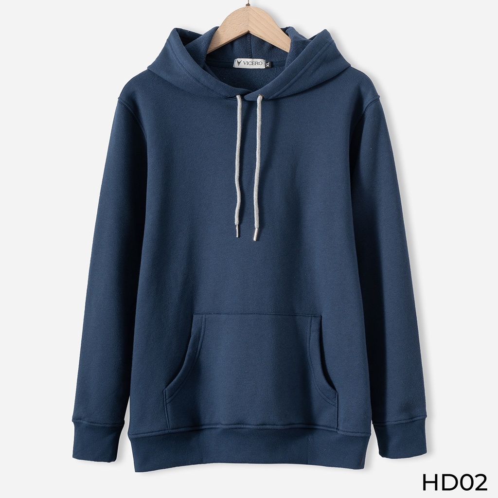 Áo Hoodie Unisex Nam Nữ Vải Nỉ Bông Cao Cấp VICERO | WebRaoVat - webraovat.net.vn