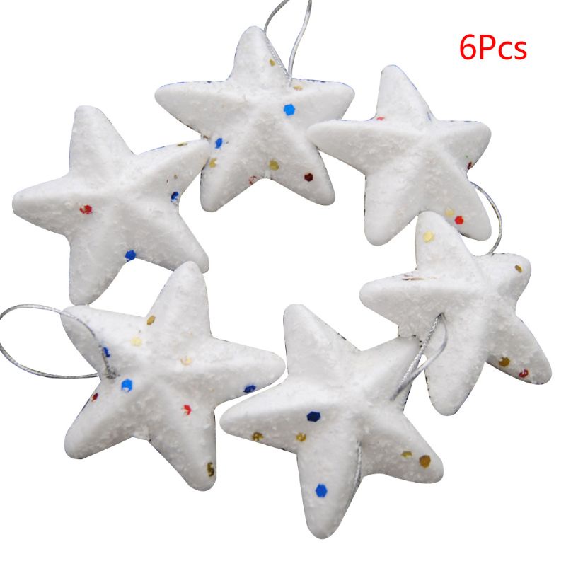 6 Ngôi Sao Năm Cánh Trang Trí Cây Thông Noel