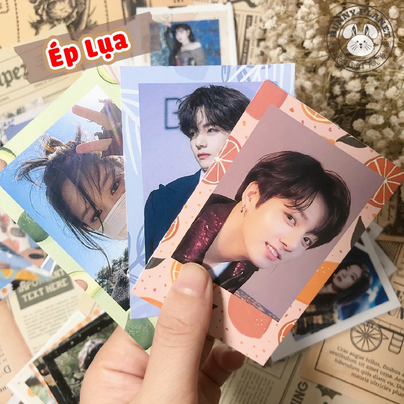 In Ảnh Polaroid Viền Hoạ Tiết 6x9 theo yêu cầu 1k đã ép Plastic, ép Lụa - Cưng Xỉu | BigBuy360 - bigbuy360.vn