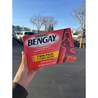(Mẫu Mới) Kem Xoa Bóp Giảm Đau Nhức Bengay Ultra Strength 113g