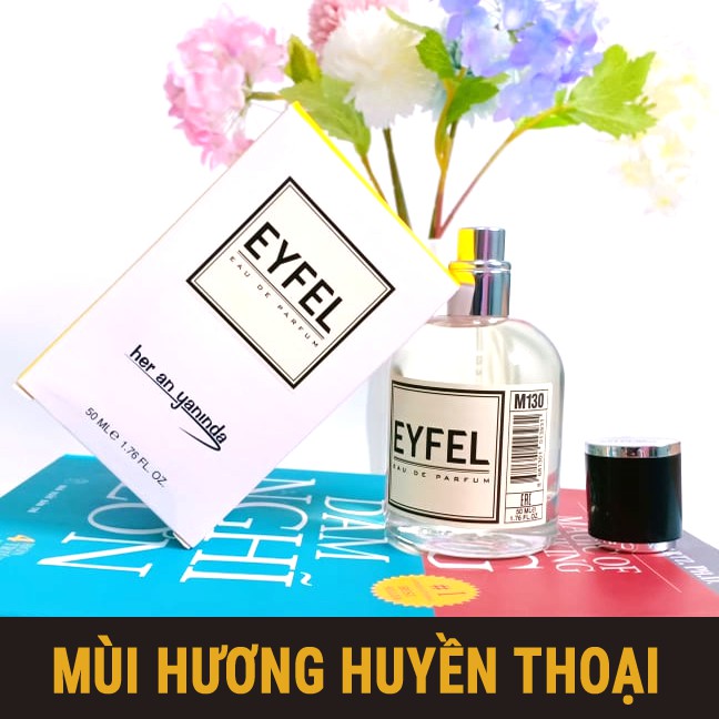 Nước hoa NAM EYFEL M130 - Mùi hương ấm áp, quyến rũ và tinh tế - Hàng chính hãng từ Châu Âu