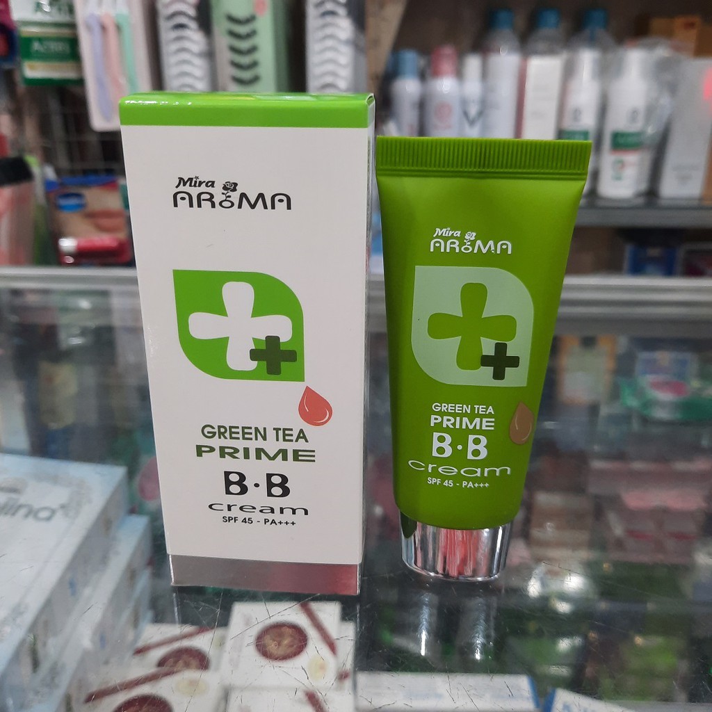 Kem Nền Trà Xanh Mira Aroma Prime Green Tea BB Cream 30ml