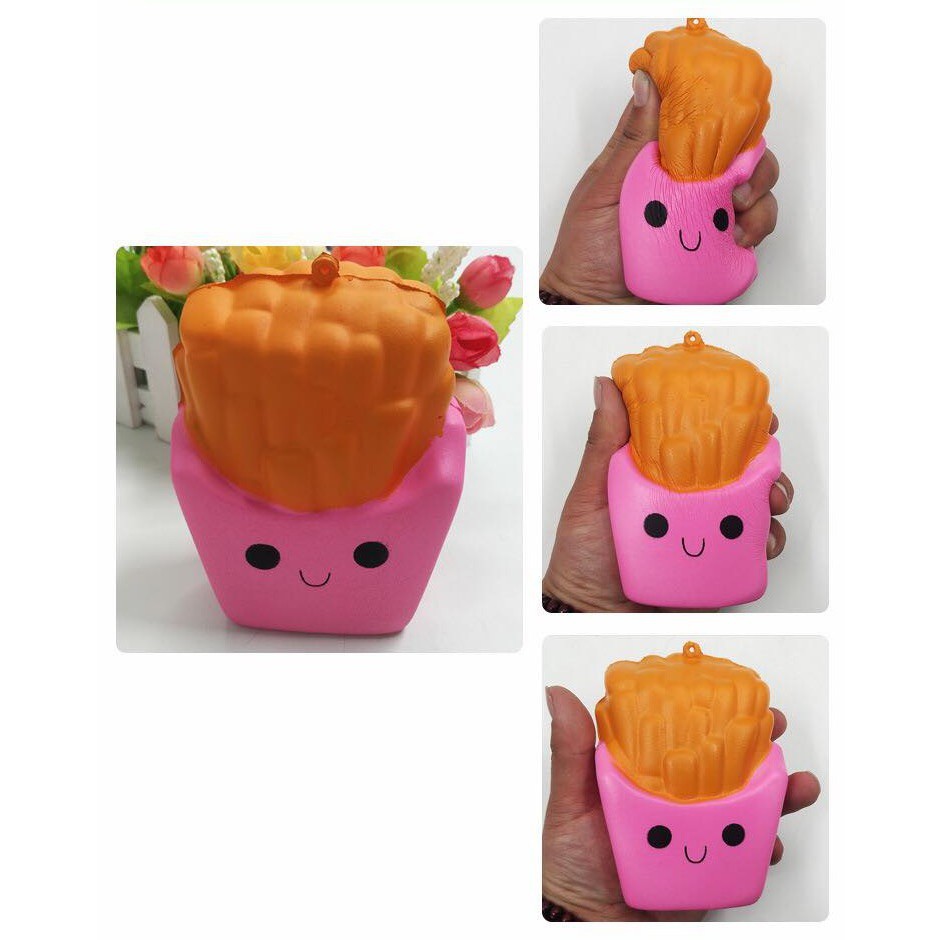 ĐỒ CHƠI KHOAI TÂY CHIÊN SQUISHY MÀU XANH NGẪU NHIÊN |shopee. Vn\Shopgiayred