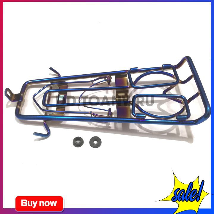 Baga giữa inox 10li đặc biệt gắn xe Exciter 150 -  Màu Titan