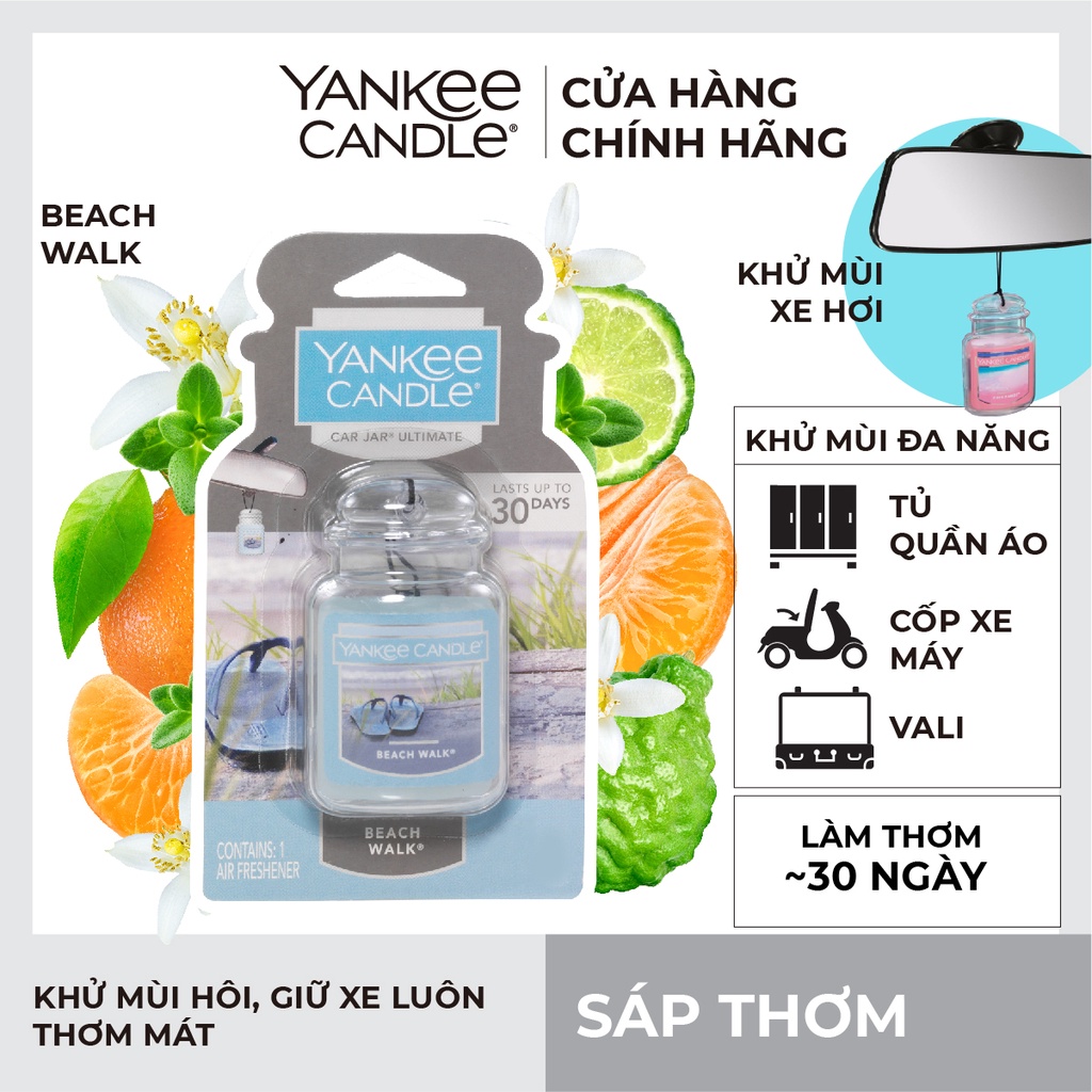 Sáp thơm xe Yankee Candle - Beach Walk