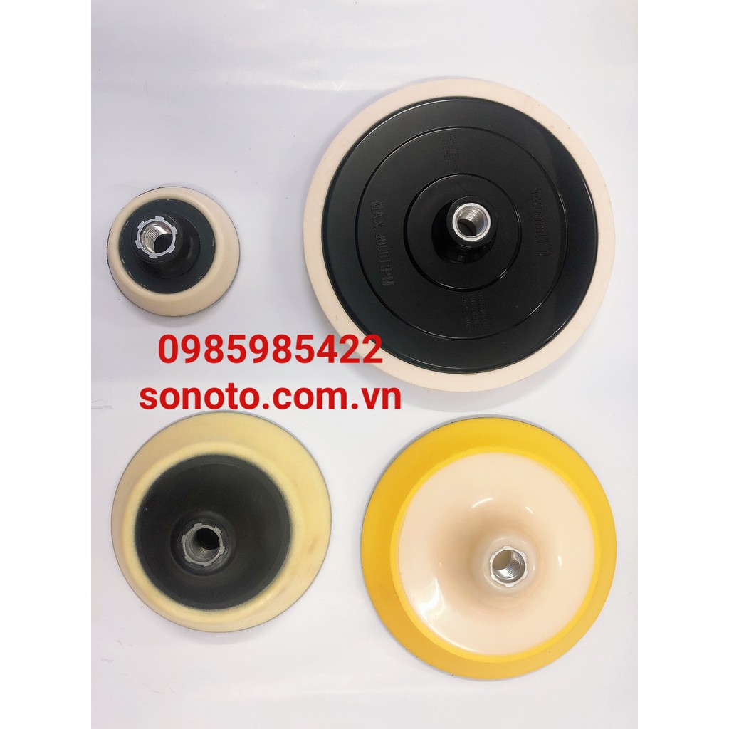Đế phớt đánh bóng 3inch 5inch 6inch 7inch thay cho máy đánh bóng, phụ kiện máy đánh bóng SONQUANGPHU422