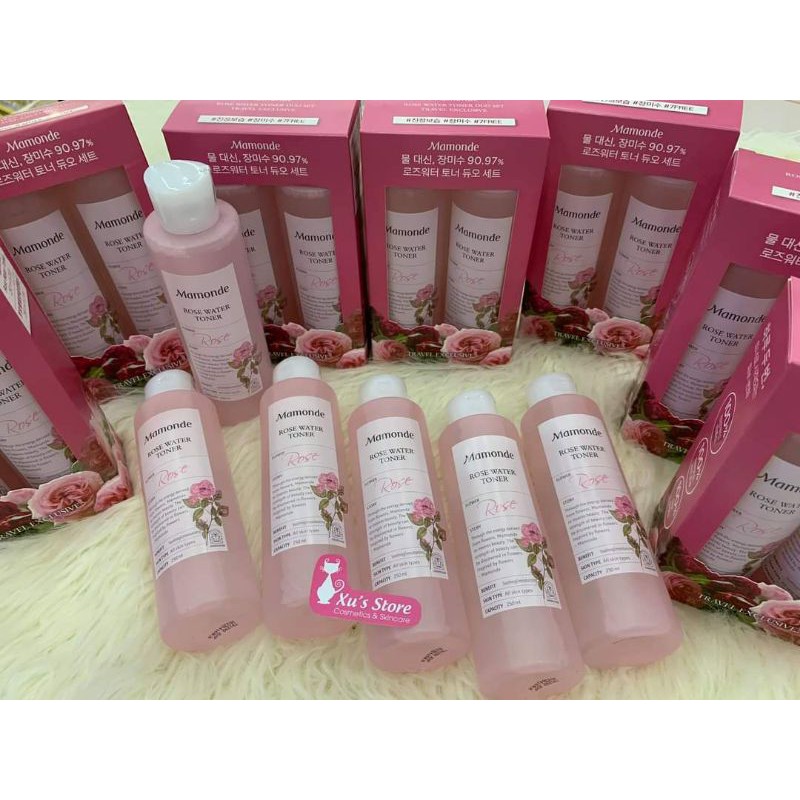 TONER MAMONDE ROSE WATER 250ML