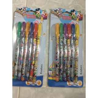 6 cây bút mực màu