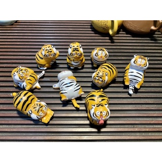 Hổ Béo Hài Hước 9 Sắc Thái Trang Trí Bàn Làm Việc,Ô tô Mang Tính Giải Trí Cao