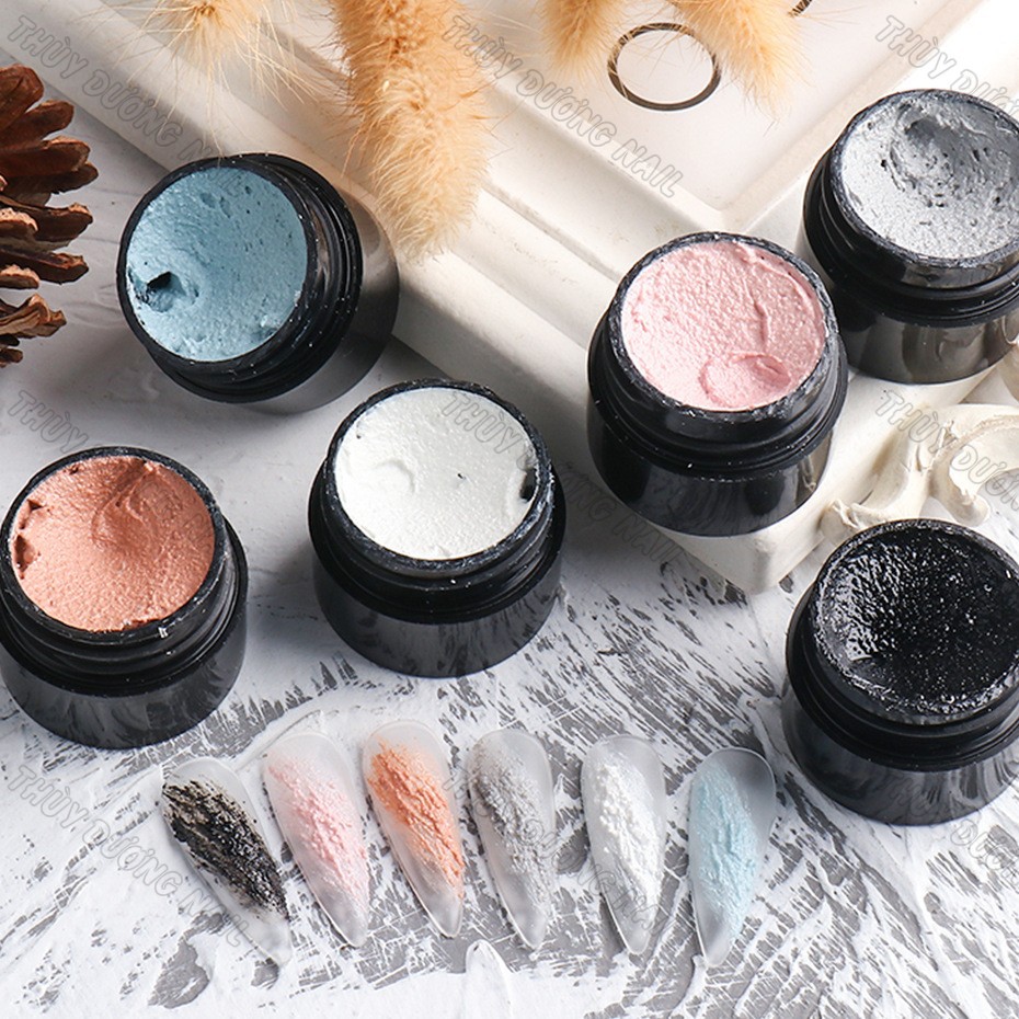Gel xi măng trang trí móng 8g chuyên dùng làm nail