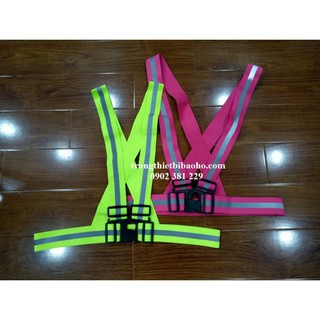 Áo Phản Quang Phượt, Bảo Hộ Thun Co Giãn 5cm