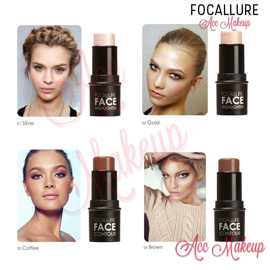 (hàng Mới Về) Thỏi Kem Bắt Sáng / Tạo Khối Focallure Chính Hãng 101 | BigBuy360 - bigbuy360.vn