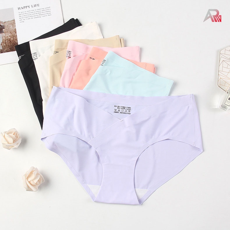Combo 5 Quần lót su bầu cạp chéo - Quần cho mẹ bầu sau sinh chính hãng