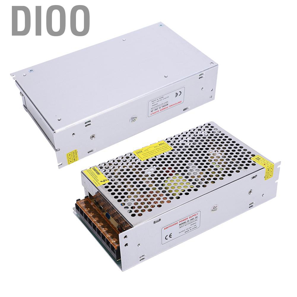 Dioo 24V 10A Universal Regulated Switching Power Supply Full Load Burn-in Test Tools