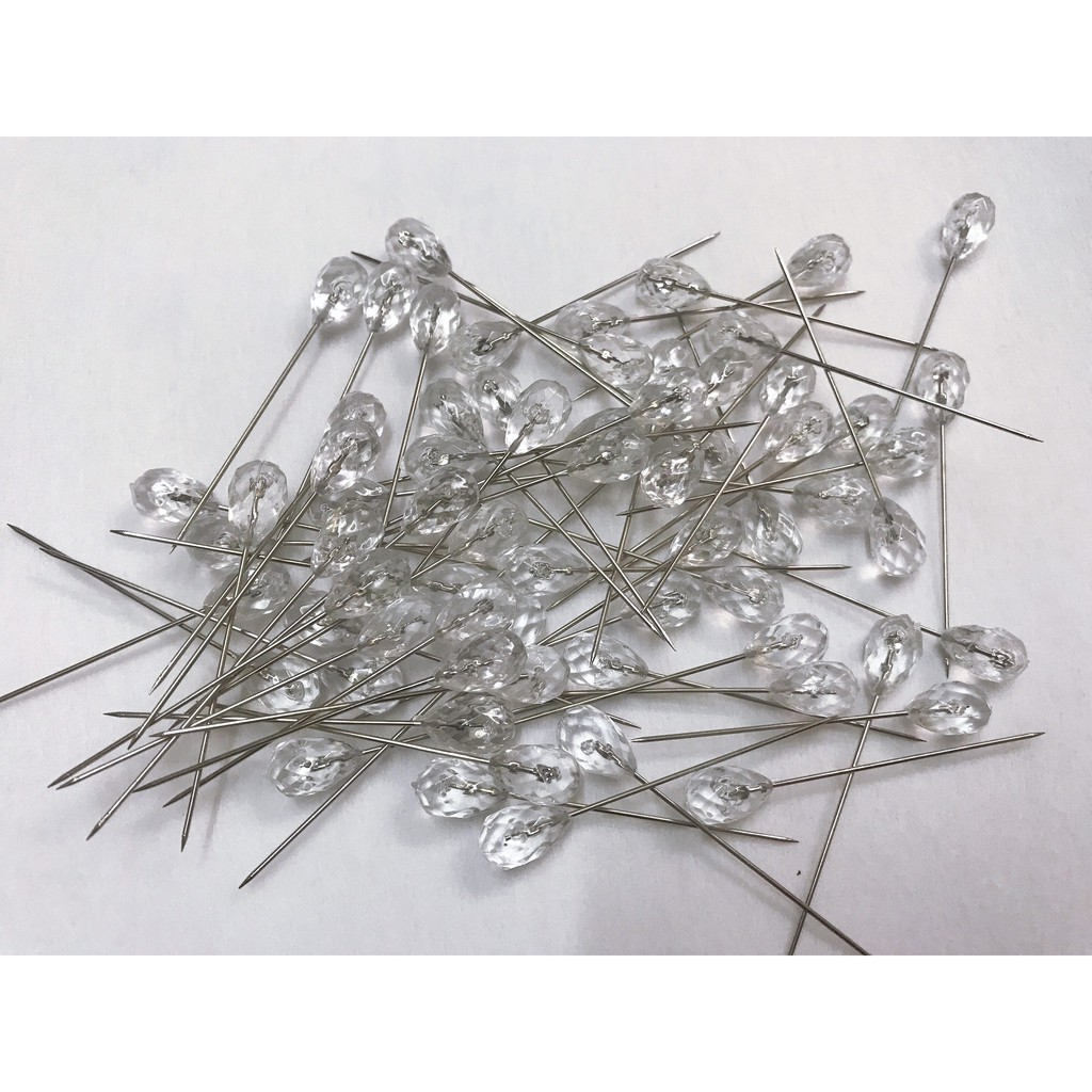 Ghim Dài Hình Giọt Nước Cố Định Vải