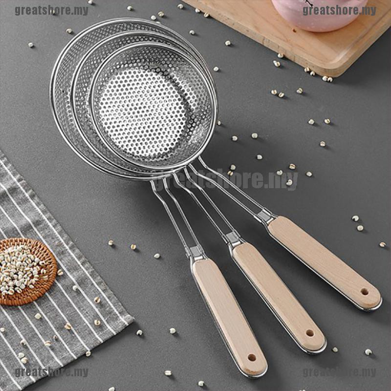 Muỗng Vớt Mì Pasta / Nấu Ăn Có Lỗ Ráo Dầu