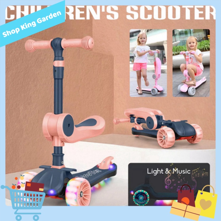 Xe Trượt KickBoard Light&Music - King's Garden