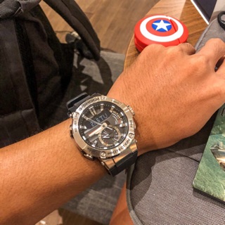 Đồng hồ nam casio g-shock gst-b200-1a - kích thước vỏ : 53,3×49,2×14,5mm