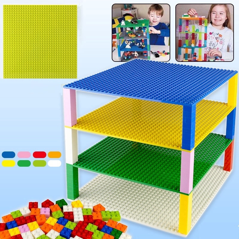 Đồ chơi lắp ráp lego cổ điển + tấm đế đỡ 32*32 DIY cho trẻ