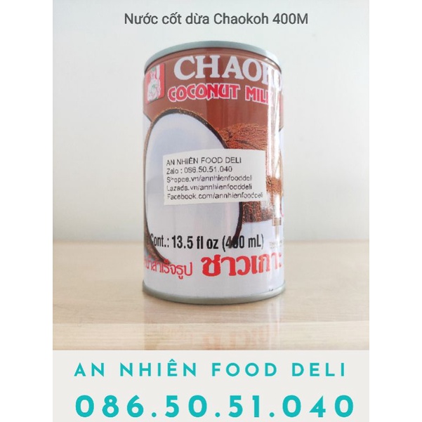 Nước Cốt Dừa Thái Lan Chaokoh 400ml