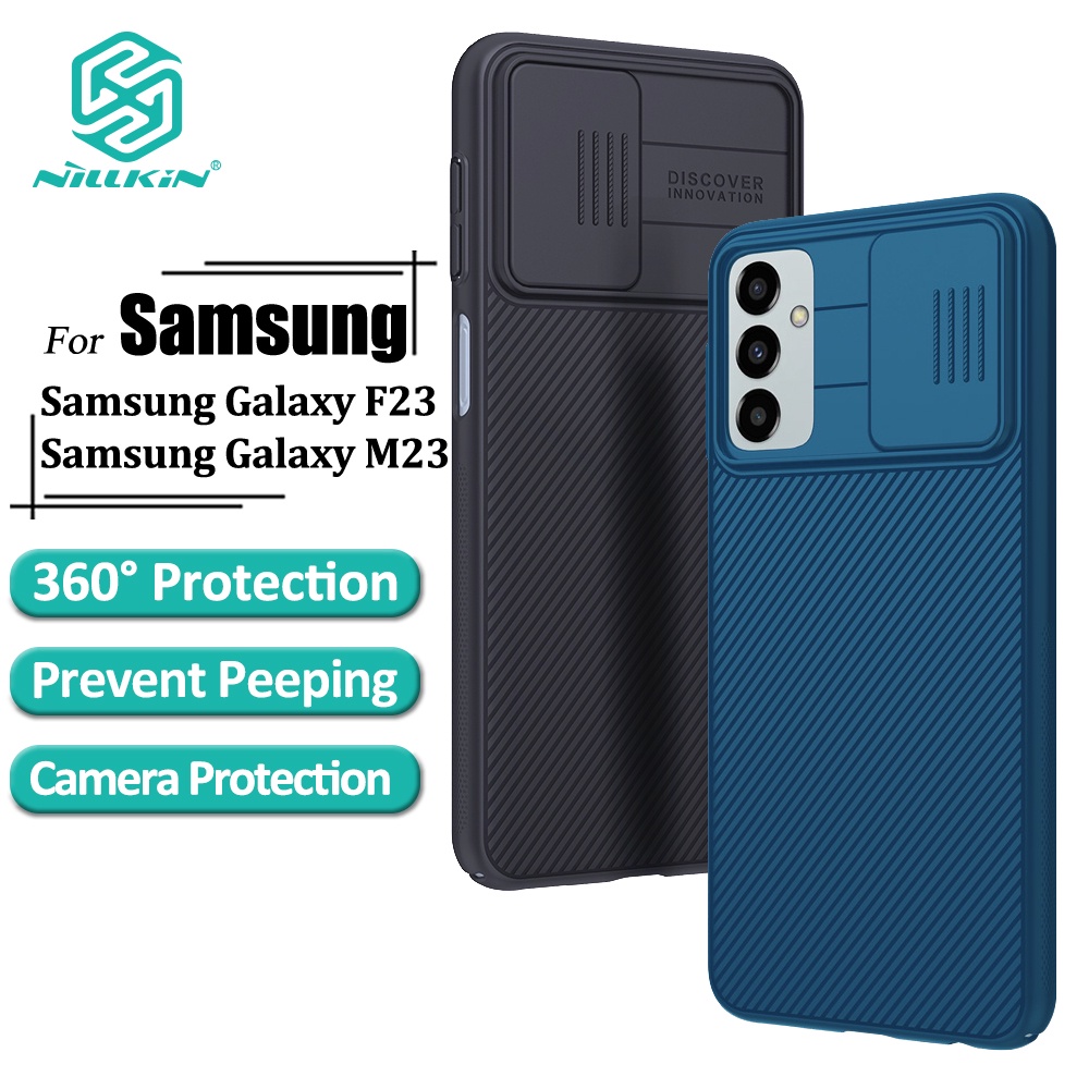 Ốp điện thoại Nillkin bằng pc cứng chống sốc bảo vệ camera cho Samsung M23/ F23 5G