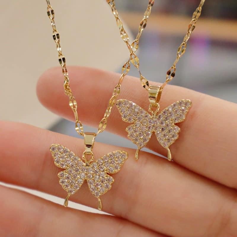 VÒNG CỔ CÁNH BƯỚM SIÊU XINH