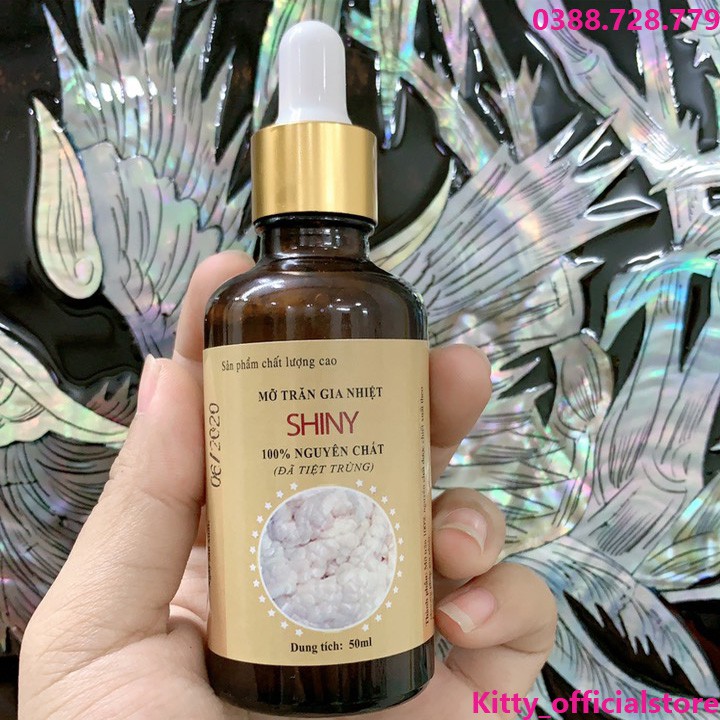 Combo Wax lông Shiny tẩy lông siêu sạch hanmade + mỡ trăn shiny hanmade (tặng kèm bộ dụng cụ wax) | BigBuy360 - bigbuy360.vn