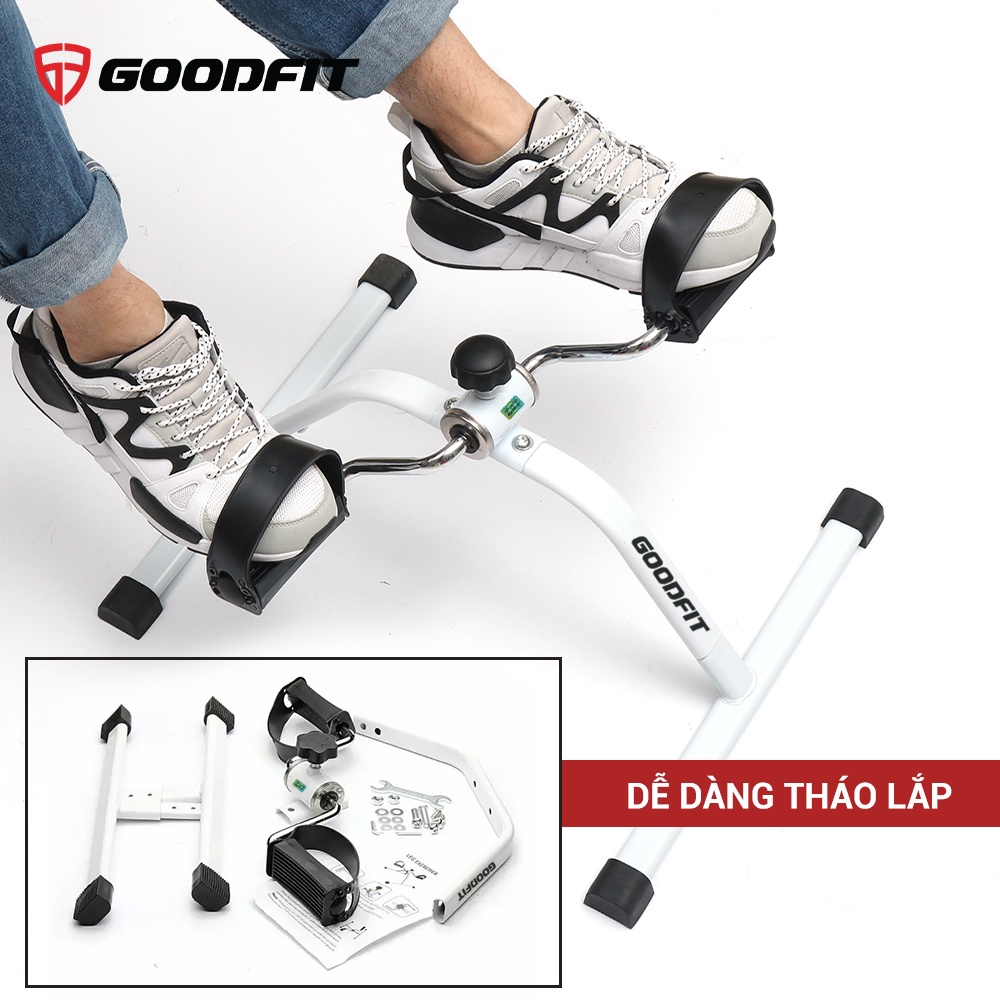 Xe đạp thể dục mini tháo lắp tại nhà, văn phòng GoodFit GF003MB