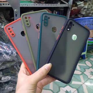 Ốp lưng nhám viền màu Samsung A11