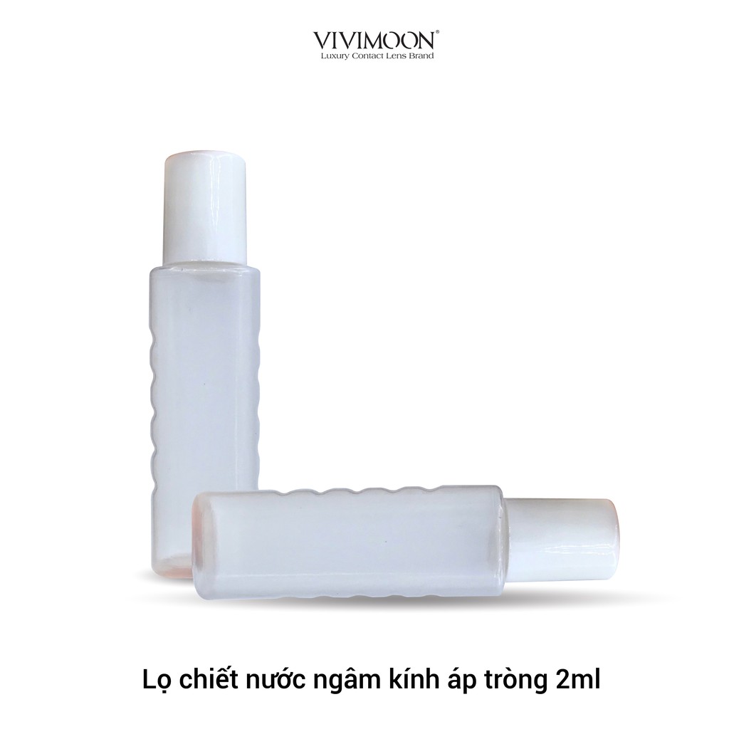 Lọ chiết nước ngâm kính áp tròng VIVIMOON tiện lợi 2ml