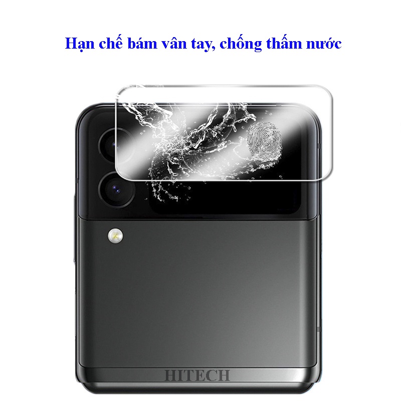 Cường Lực Bảo Vệ Camera Và Màn Hình Ngoài Samsung Galaxy Z Flip 4 / Z Flip 3 Độ Cứng 9H