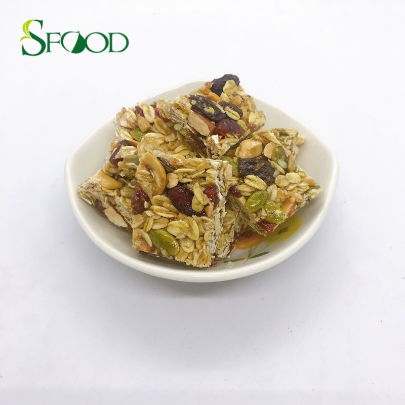 Granola SFOOD 400gram, bánh ép Granola, thơm, giòn, healthy hỗ trợ giảm cân