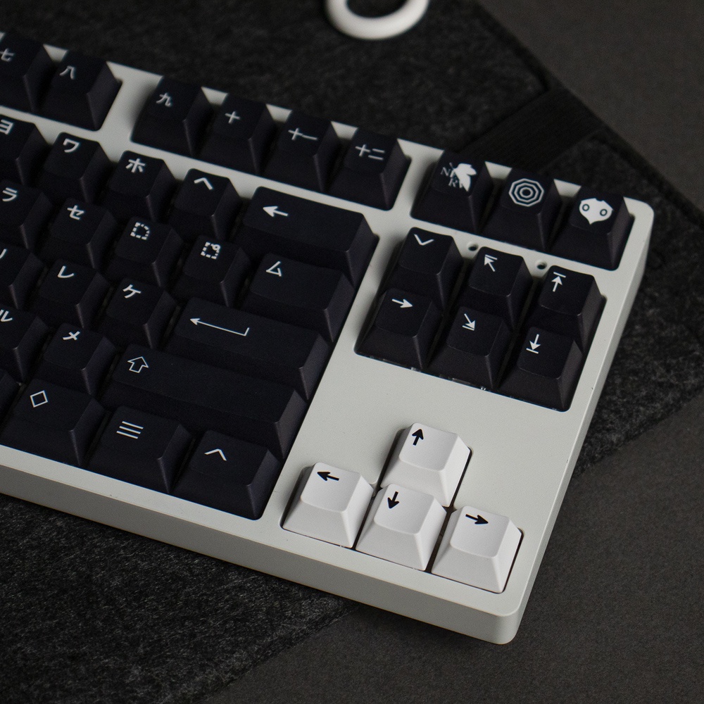 Bộ 130 Nút Bàn Phím GMK WOB KATAKANA PBT Cho GK64 84 87 104