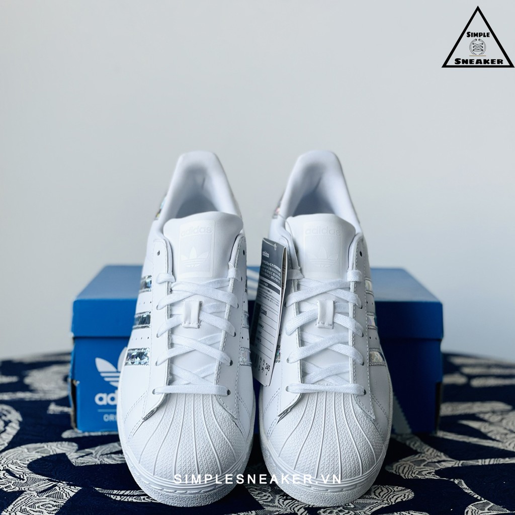 Giày Adidas Superstar Diamond 💙FREESHIP💙 Giày Thể Thao Nữ Adidas Chuẩn Auth - Adidas Super Star Kim Cương Chính Hãng