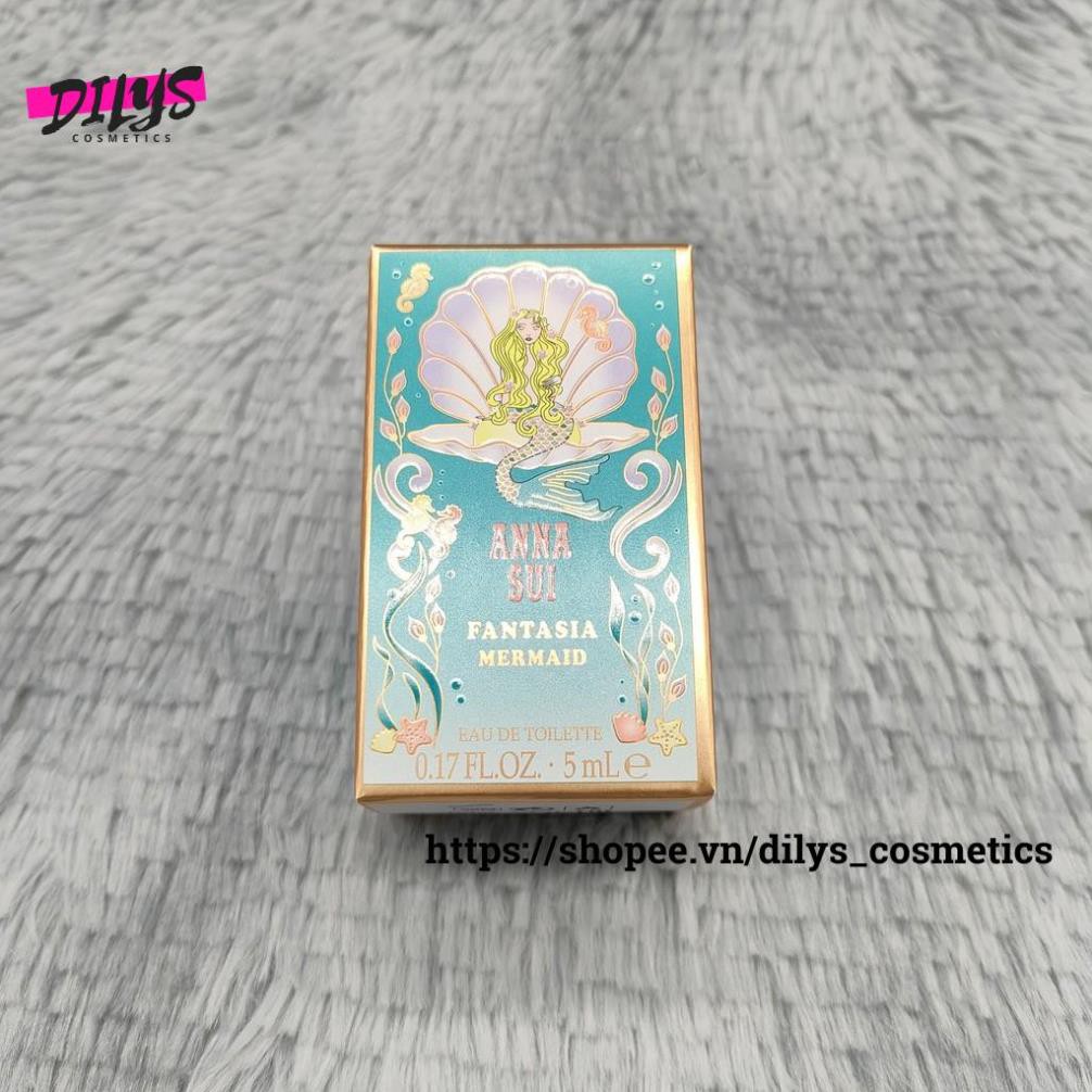 Nước hoa nữ Anna Sui Fantasia Mermaid EDT 5ml Sexy quyến rũ trẻ trung ngọt ngào