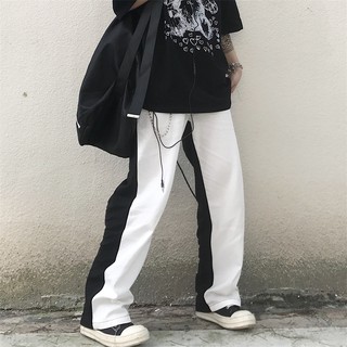 (Q82) Quần ulzzang mix đen trắng size M L