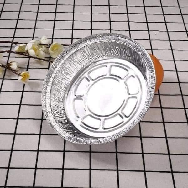 Khay Giấy Bạc Lót Nồi Chiên Không Dầu Set 10 Cái, Bát bạc, Đĩa Giấy Bạc Nhiều Kích Thước