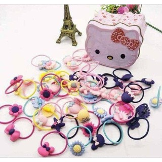HỘP CHUN BUỘC TÓC HELLO KITTY