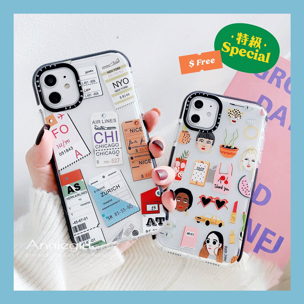 Ốp điện thoại mềm trong suốt dán nhãn vận chuyển cho IPhone 12 11 Pro Max Xs Max XR XS 7 6s 8 Plus | BigBuy360 - bigbuy360.vn
