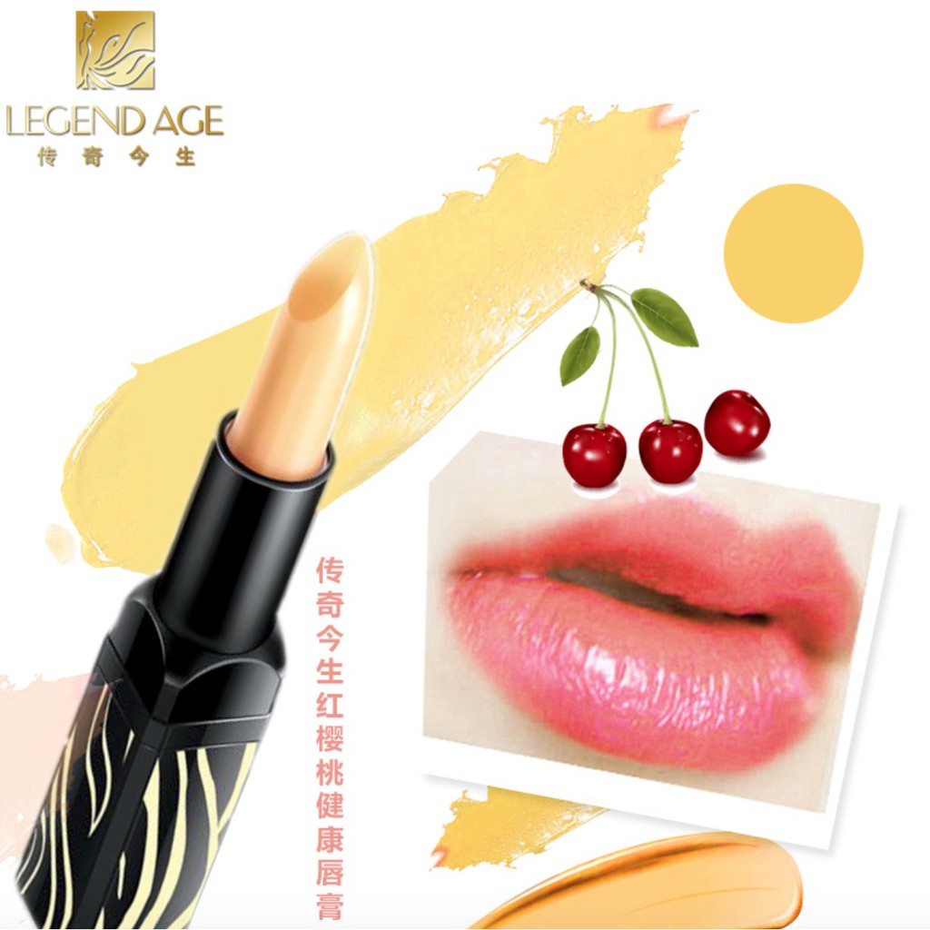 (hàng Mới Về) Son Dưỡng Môi Màu Đỏ Cherry An Toàn Cho Bé | BigBuy360 - bigbuy360.vn