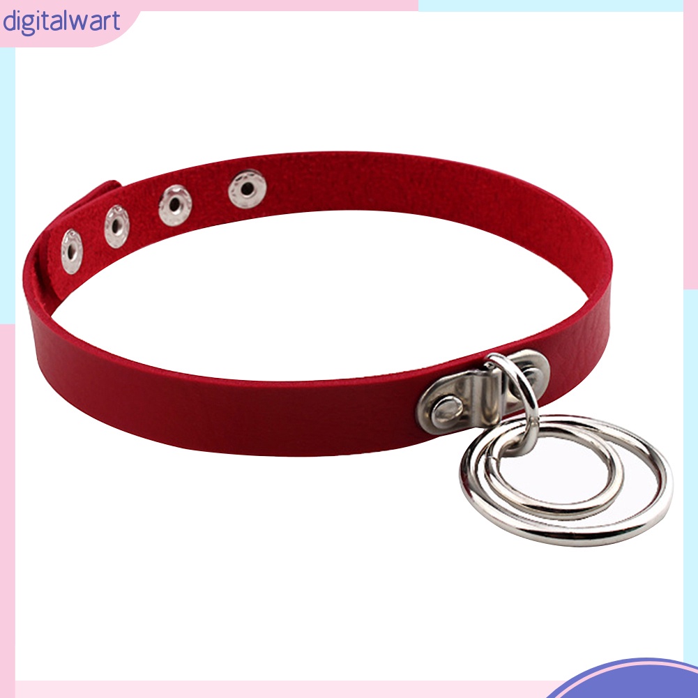 Vòng Cổ Choker Giả Da Thời Trang Cá Tính Dành Cho Nữ