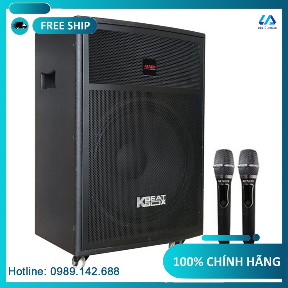 Loa kéo Karaoke di động Acnos CB403 - Hàng chính hãng bảo hành 12 tháng
