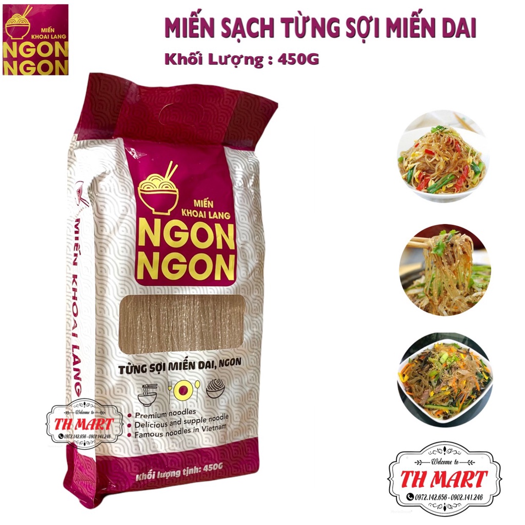 miến khoai lang gói 450g ngon ngon